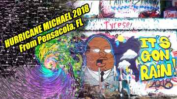 Hurricane Michael Pensacola, FL 2018 HD - Update 5