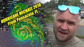 Hurricane Michael Pensacola, FL 2018 HD - Update 4