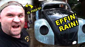 WHOLE DAY OF FAIL - ROTTEN OLD 1956 Chop Top Oval VW Beetle - 40