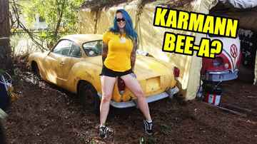 Bee Uncovers the VW Karmann Ghia - My YouTube Future - Q&A - 101