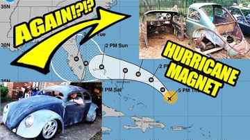 Transporting a VW Beetle Body - Hurricane - Trim - Mid Day Q&A - 79