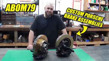 Abom79 Completed - Porsche Brakes Conversion on 56 Chop Top Beetle - 2