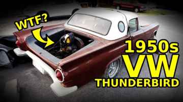 A VW Thunderbird? Is it a Rometsch? Nope! Its a Veebird!