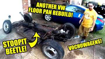 Weekend Project: VW Super Beetle Floor Pan Replacement Intro