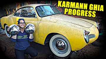Wheel and Tire Reveal - 1971 VW Karmann Ghia - Part 11