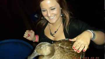 Duck Celebrates New Year 2011 - Pensacola, FL