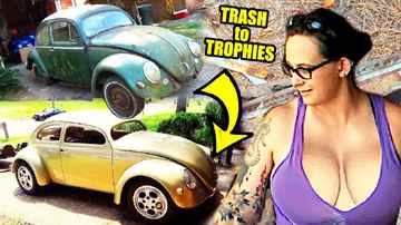 From Trash to Trophy - 1956 Chop Top VW BEETLE - 1 - 10