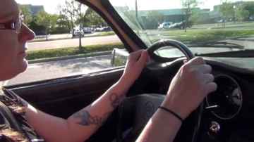 1973 Karmann Ghia Driving Lesson