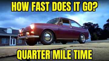 Dragy Review - 1968 VW Fastback Quarter Mile Time