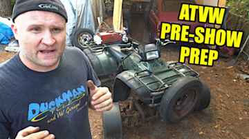 Pre-Show Preparation! - VW Motorcycle - ATVW Junkyard Build - Part 15