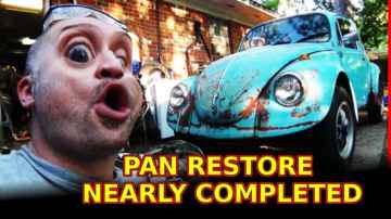 VW Beetle Floor Pan Replacement Completion and Evaluation - Cleanup and Walkaround