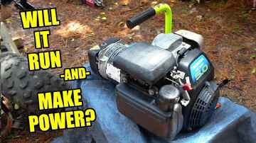 Abandoned Pramac GC160 Honda Generator - Will it Run? - Small Engine Saturday