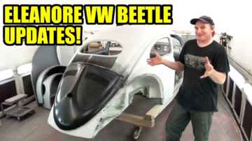 Visiting Eleanore and Updates from Earl! - ROTTEN OLD CHOP TOP 1956 VW BEETLE - 140