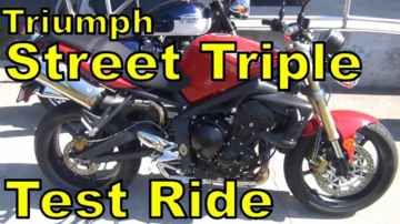 2011 Triumph Street Triple 675 Test Ride