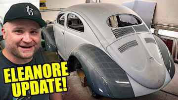 Eleanore Update! - ROTTEN OLD CHOP TOP 1956 VW BEETLE - 152