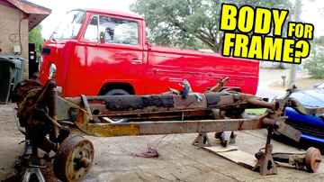 💥💥A Truck Body?💥💥 - 1967 VW Bus Frame Restore - 09
