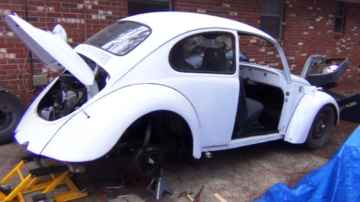 73 VW Beetle Restoration - Update 7
